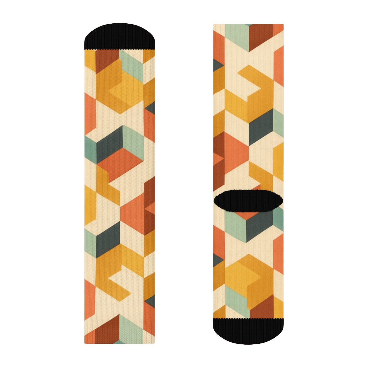 Prismatic Hex Step Cascade sports performance socks