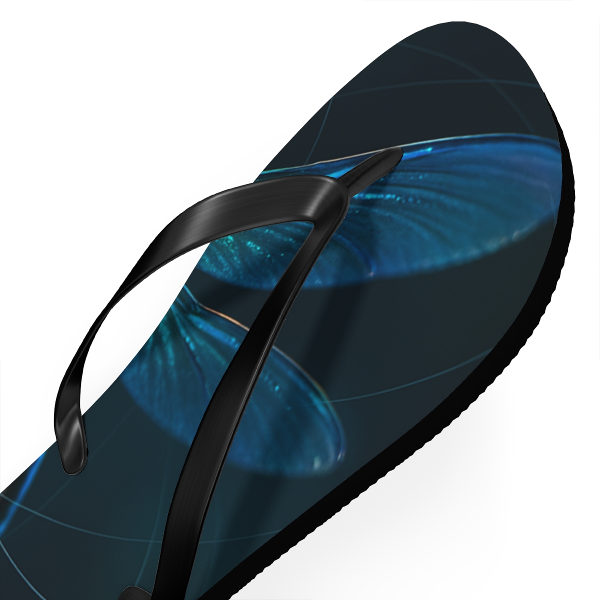 Prismatic Hover Of The Dragonfly unique graphic flip flops