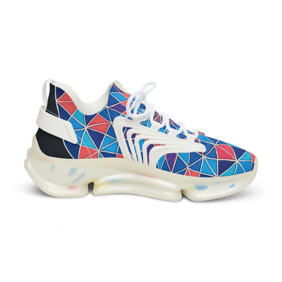 Prismatic Ring Mosaic stylish casual sneakers