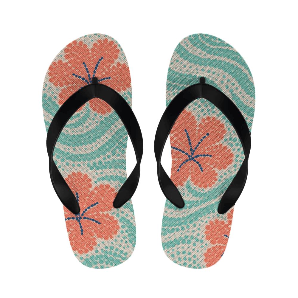 Coral Bloom Harmony Slippers