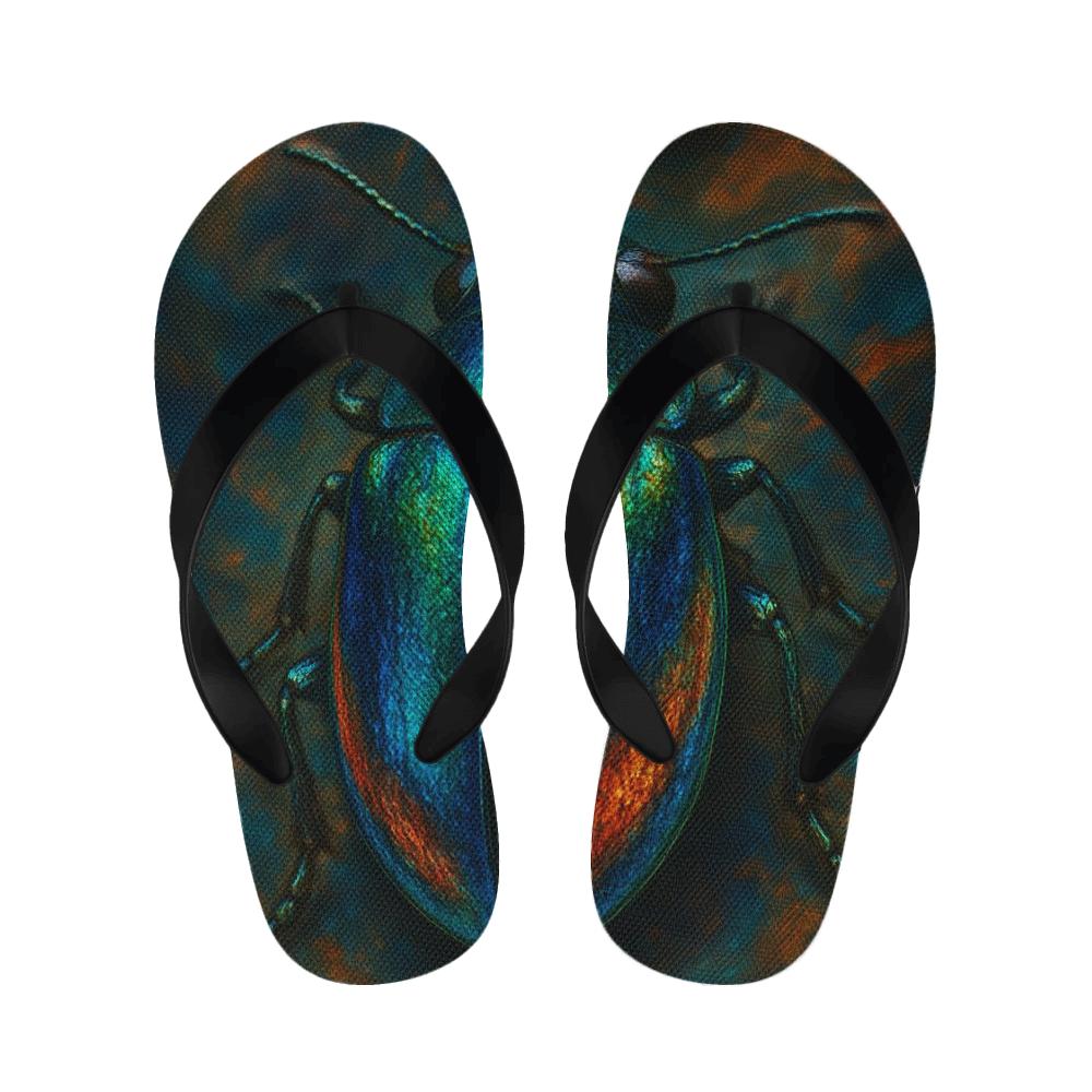 Emerald Gleam Slippers
