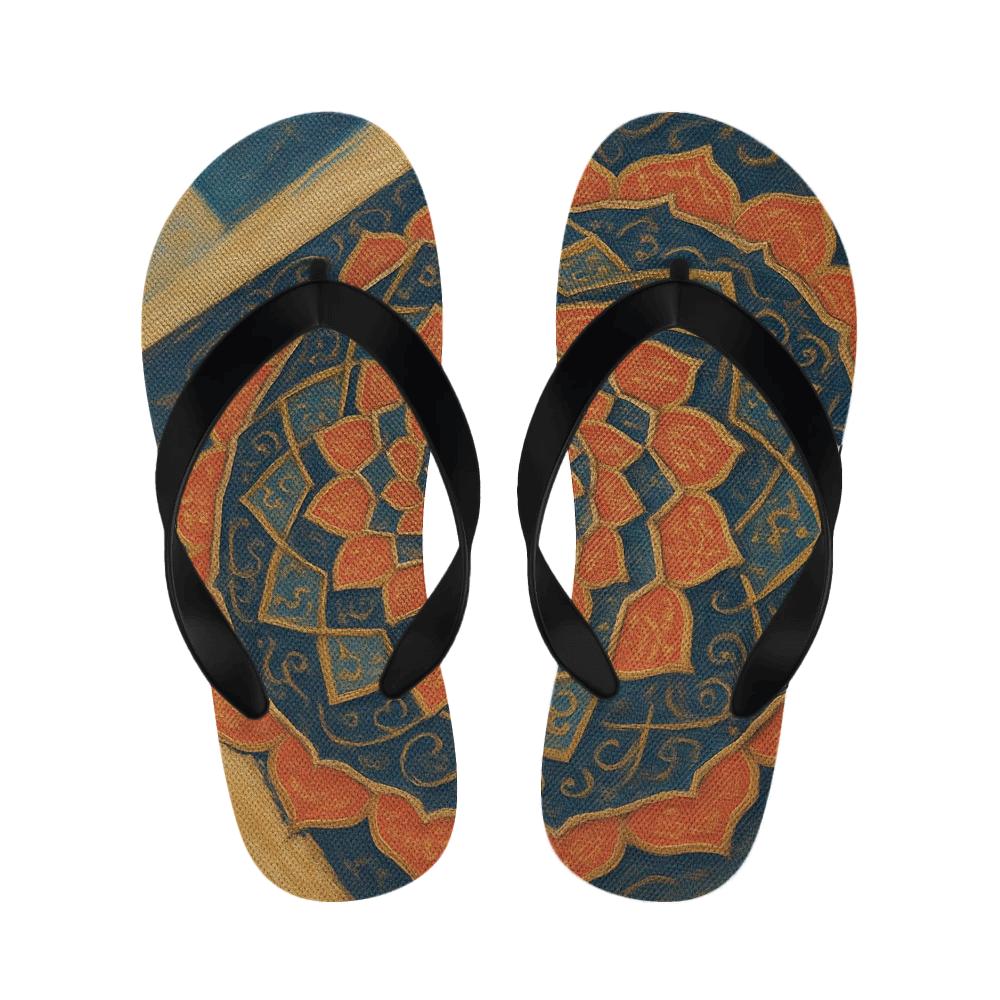 Coral Tide Spiral Slippers