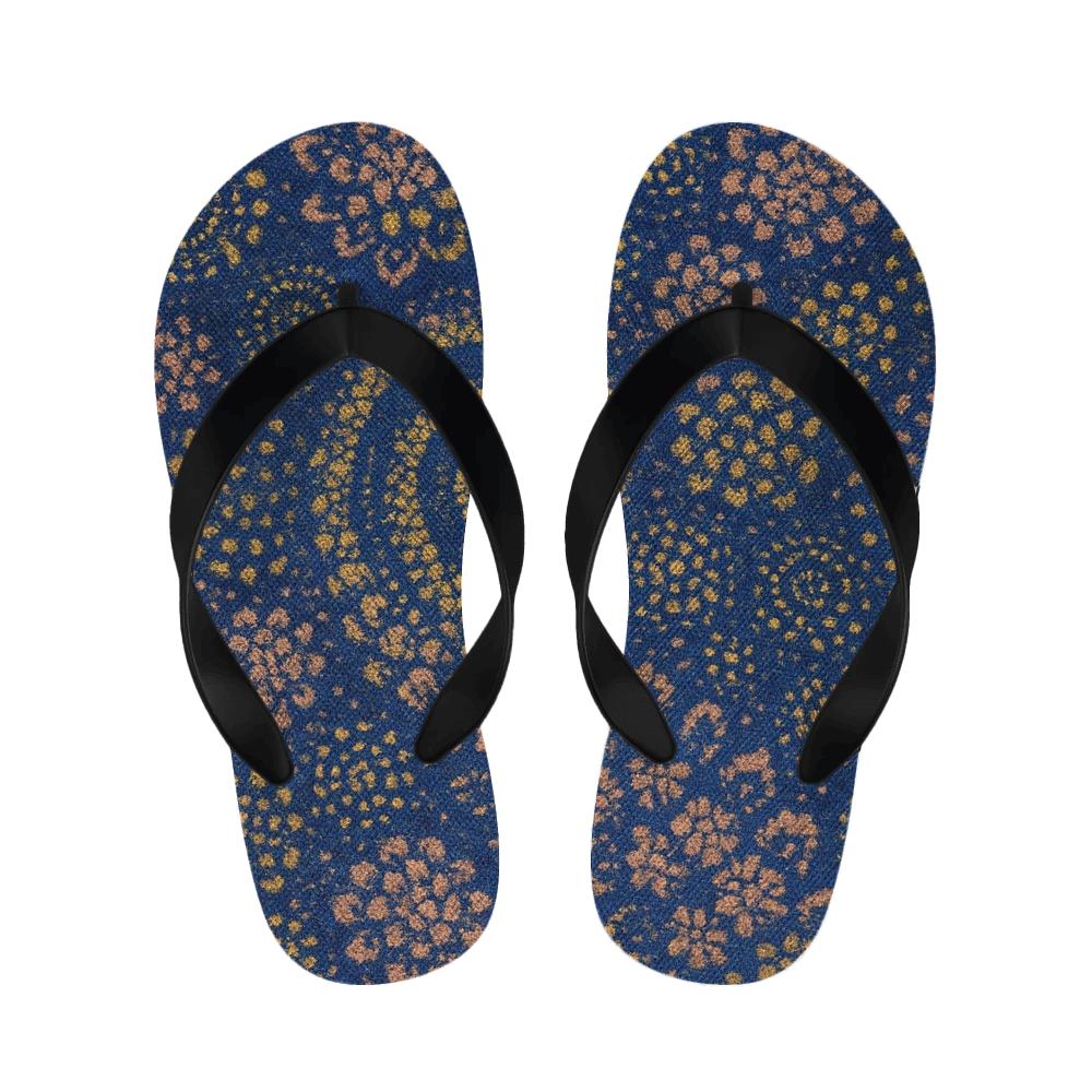 Indigo Bloom Harmony Slippers