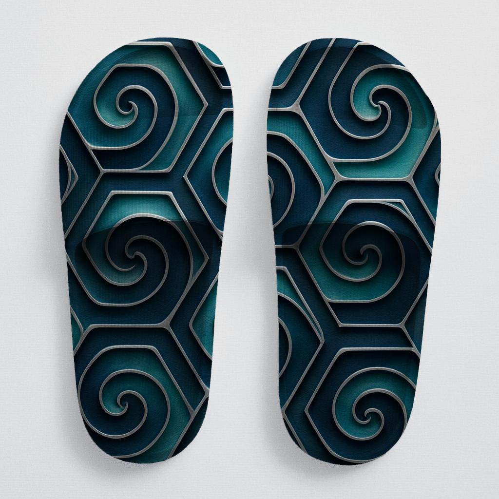 Teal Nexus Flow Slides
