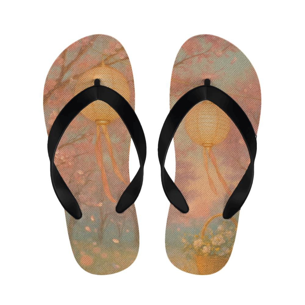 Spring Evening Glow Slippers