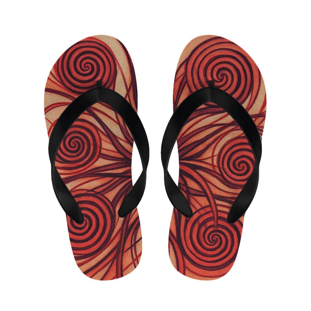 Burgundy Bloom Harmony Slippers