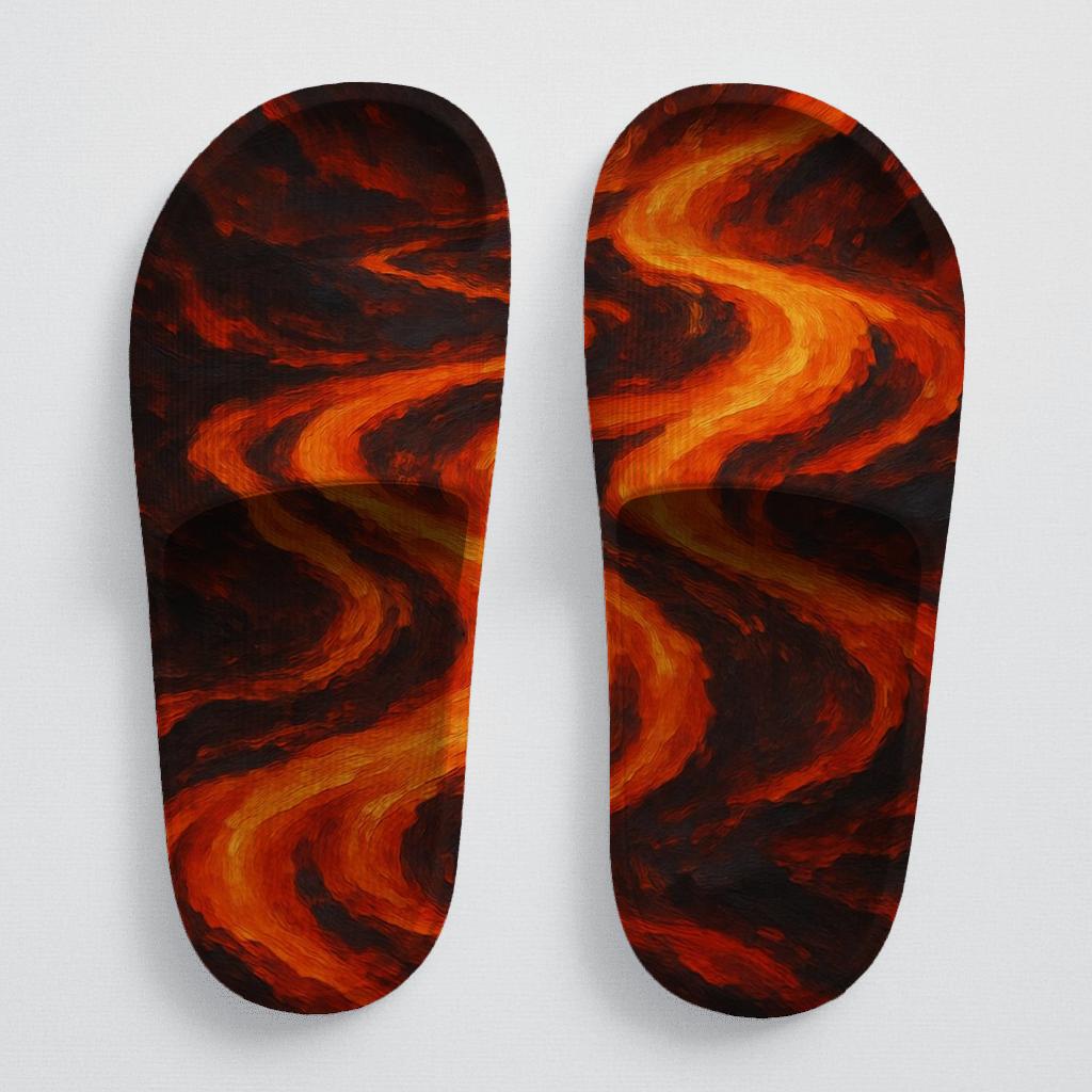 Molten Ember Wave Slides