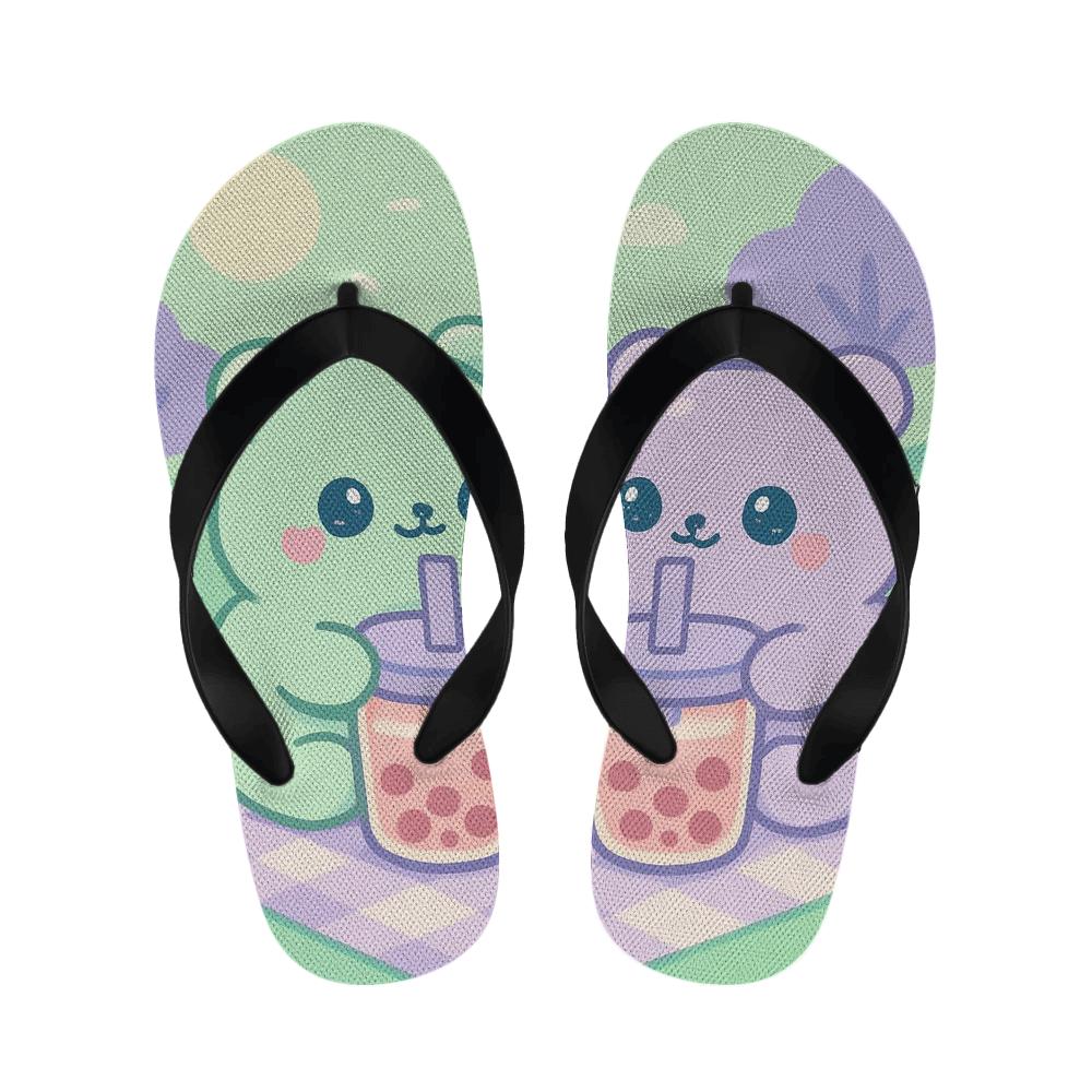 Mint Meadow Delight Slippers