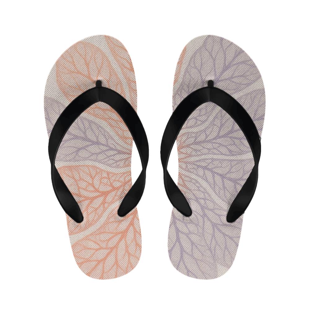Coral Bloom Harmony Slippers