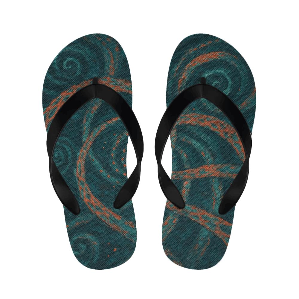 Serene Bloom Whirl Slippers