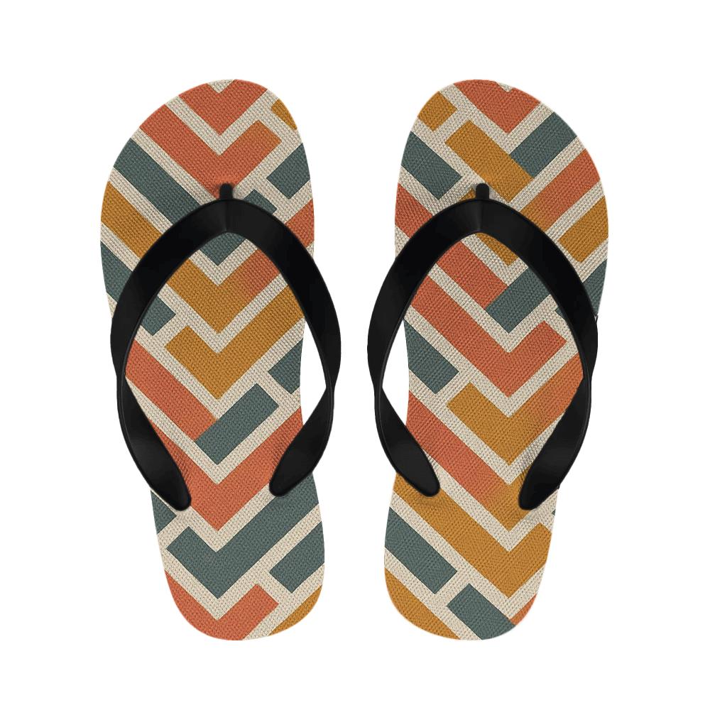Coral Wave Harmony Slippers