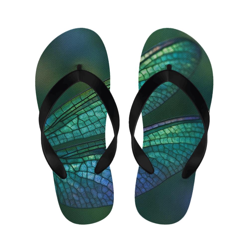 Iridescent Wing Embrace Slippers