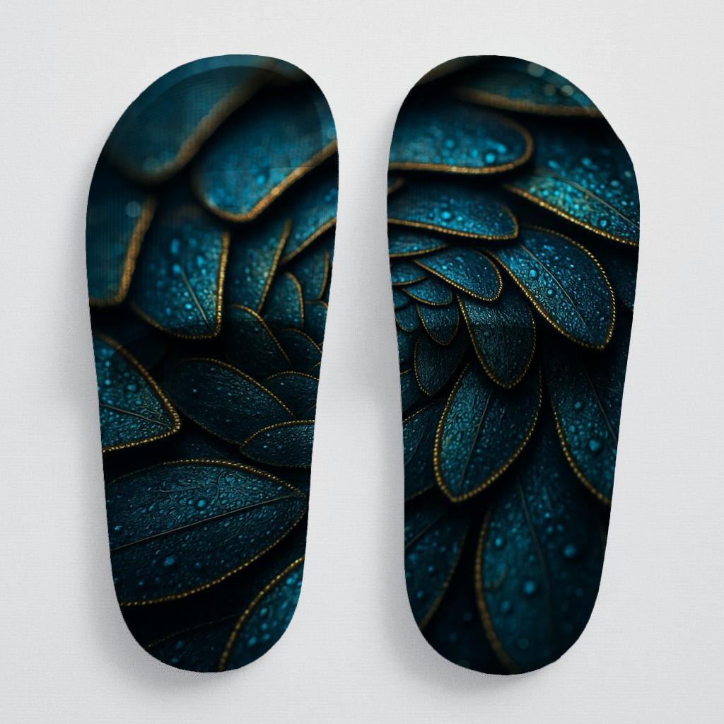 Iridescent Beetle Mosaic custom slides