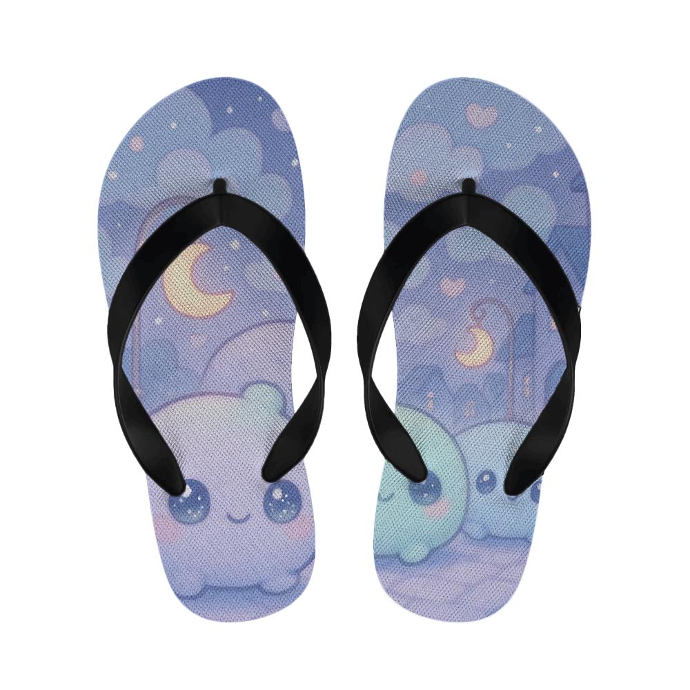 Moonlit Mochi Parade stylish house slippers