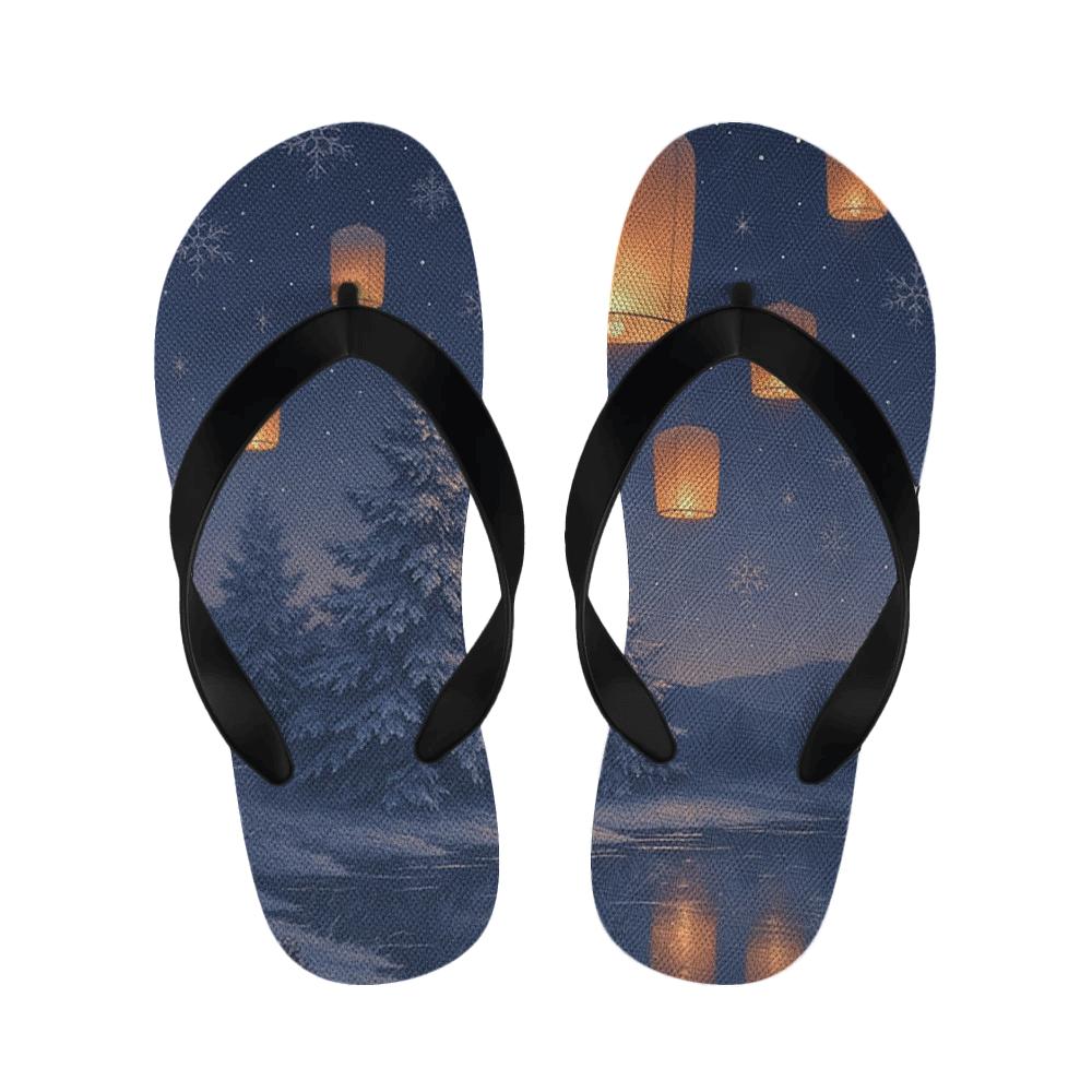 Winter Lantern Sonata trendy casual slippers