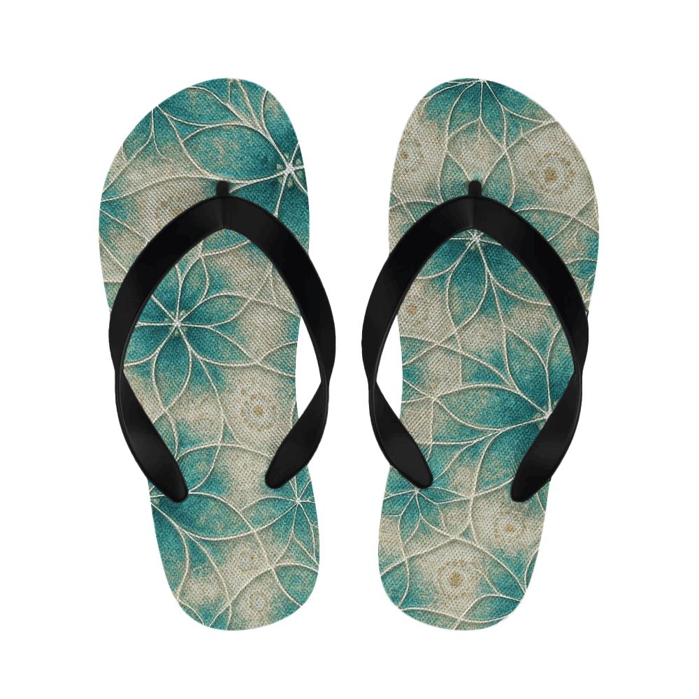 Lattice Petal Fractal stylish house slippers