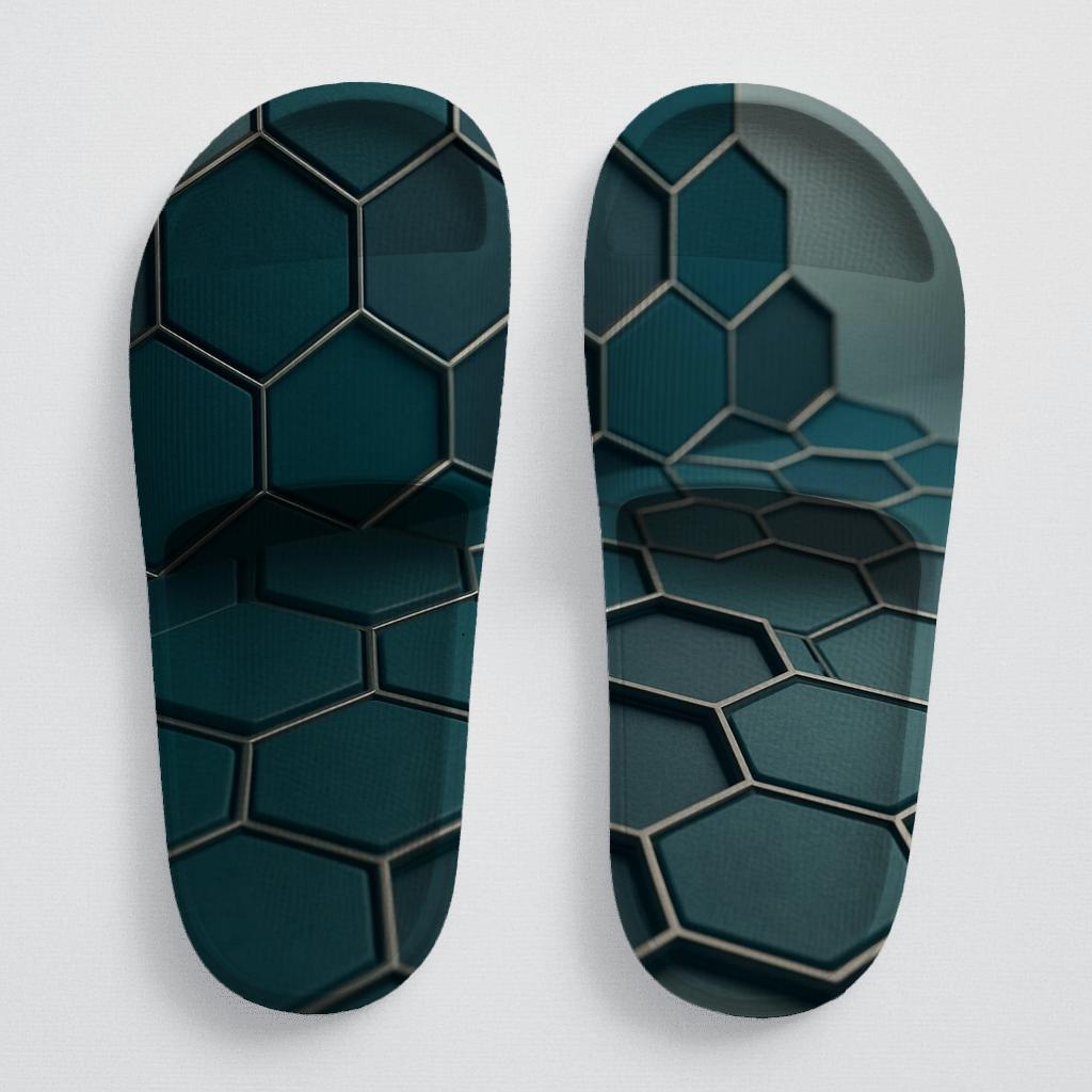 Drift Of Hexagonal Lattice trendy summer slides