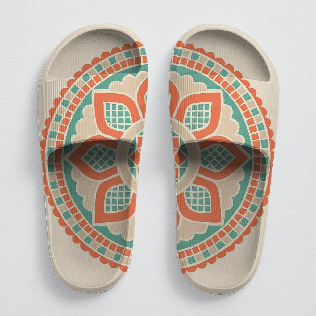 Perennial Ring Mosaic comfortable casual slides