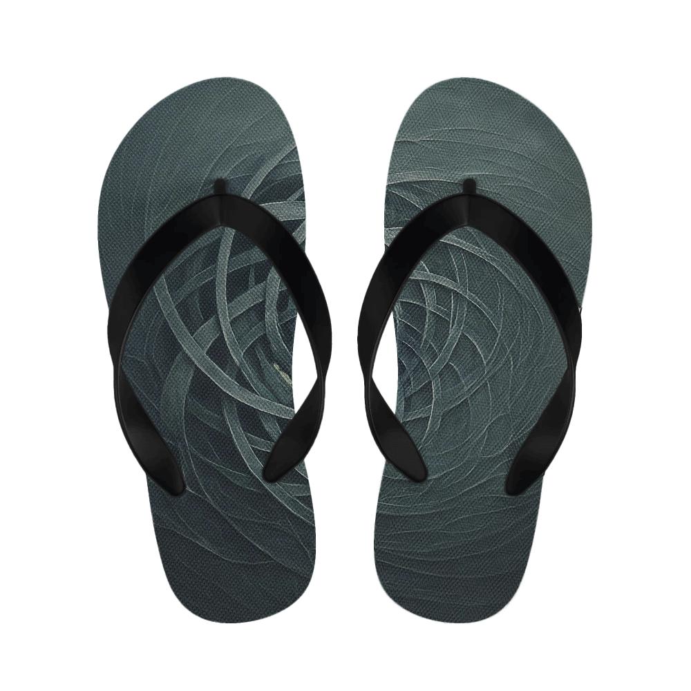 Eddy Lattice Spiral warm fleece slippers