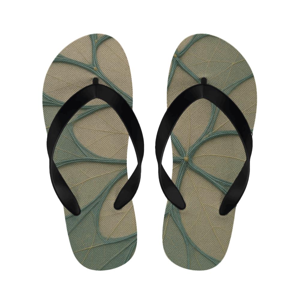 Petal Vein Lattice soft sole slippers