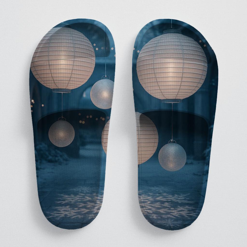 Midwinter Lantern Geometry designer logo slides