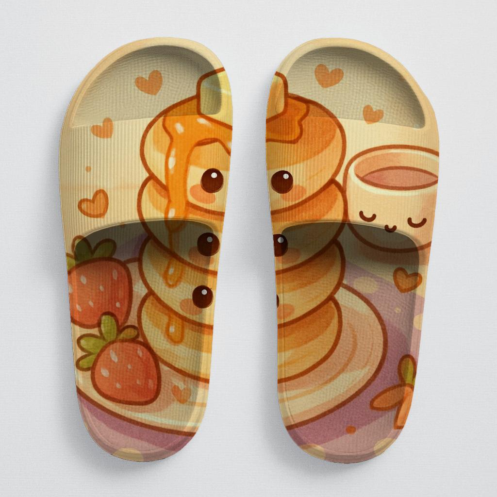 Peony Pancake Pals comfortable casual slides