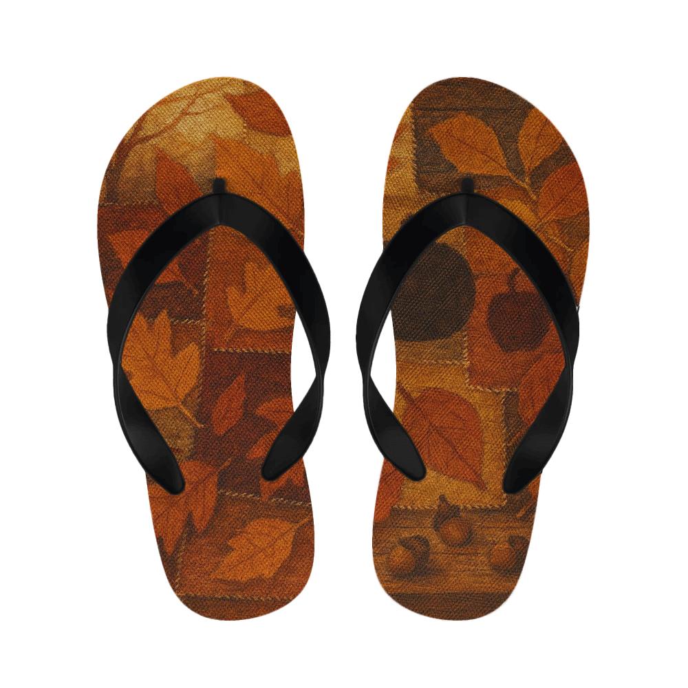 Autumn Equinox Quilt unique printed slippers