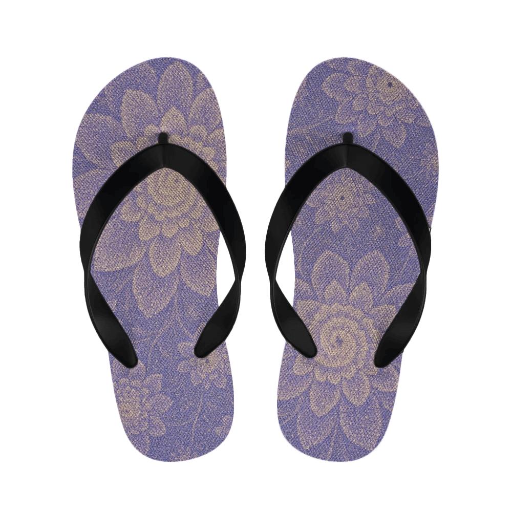 Spiral Pointillist Array trendy casual slippers