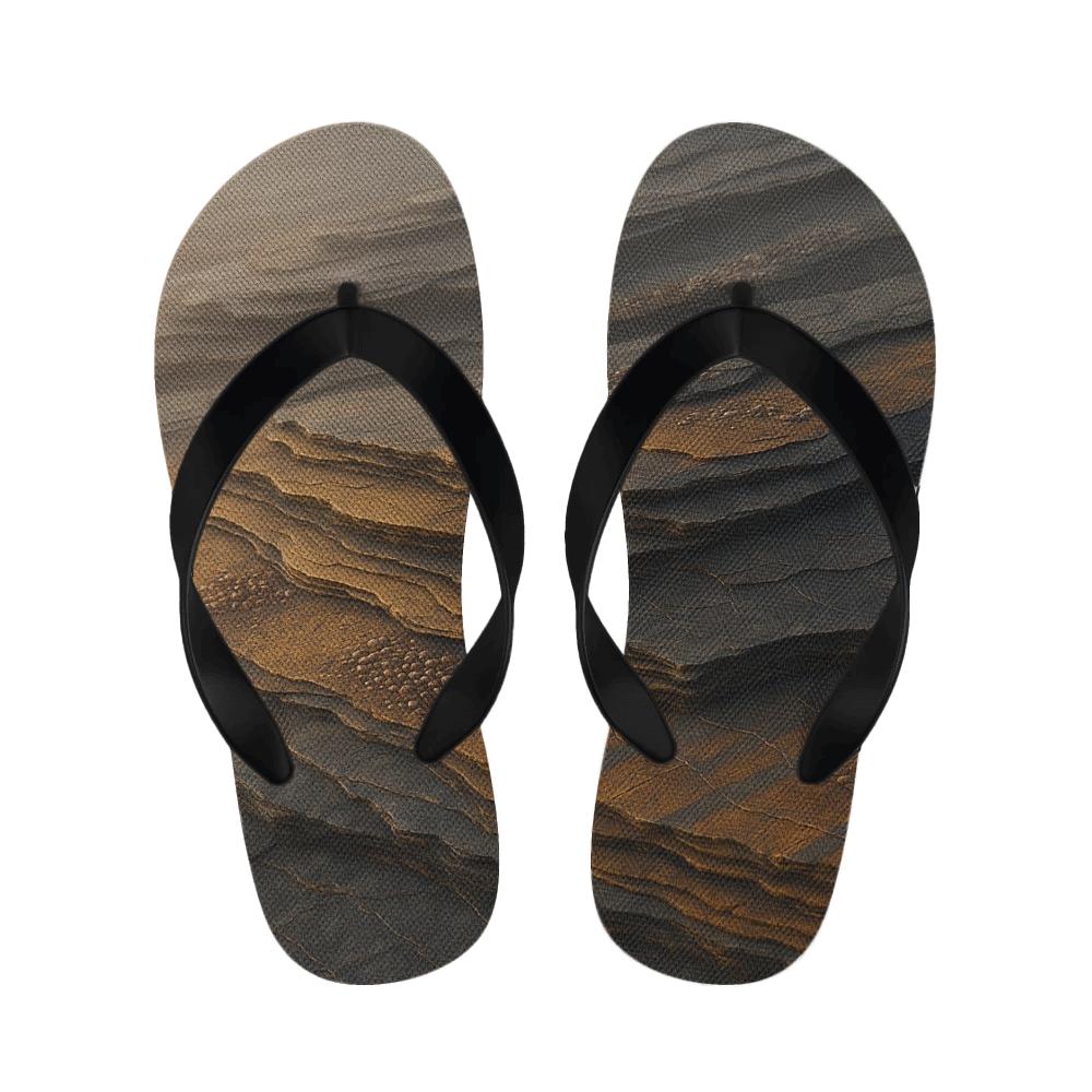 Strata Ripple Mosaic unique printed slippers