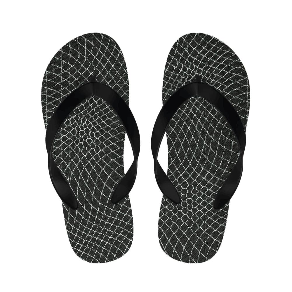 Microgrid Moire Field soft sole slippers