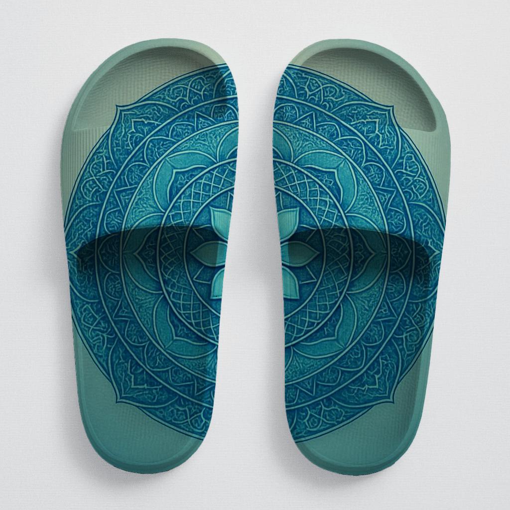 Radiant Petal Lattice unique printed slides