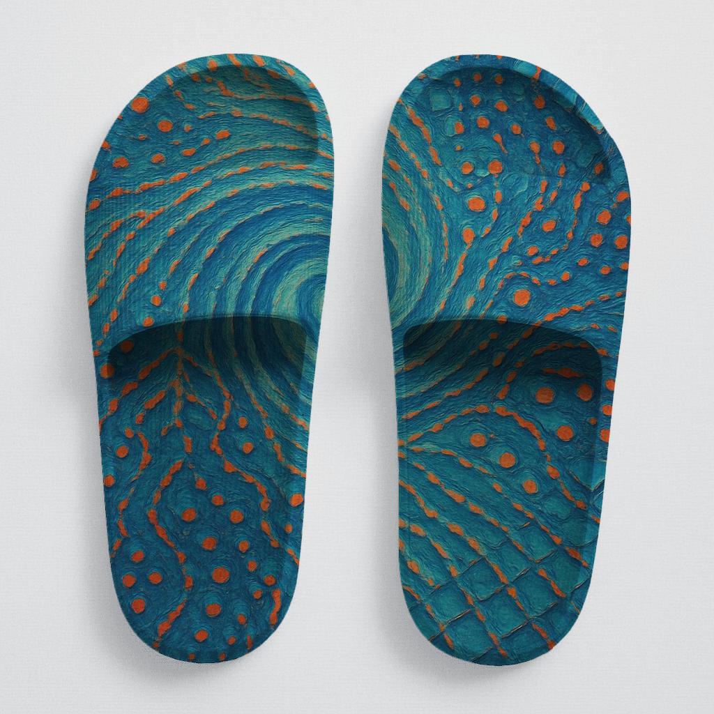 Vortex Ripple Lattice trendy summer slides