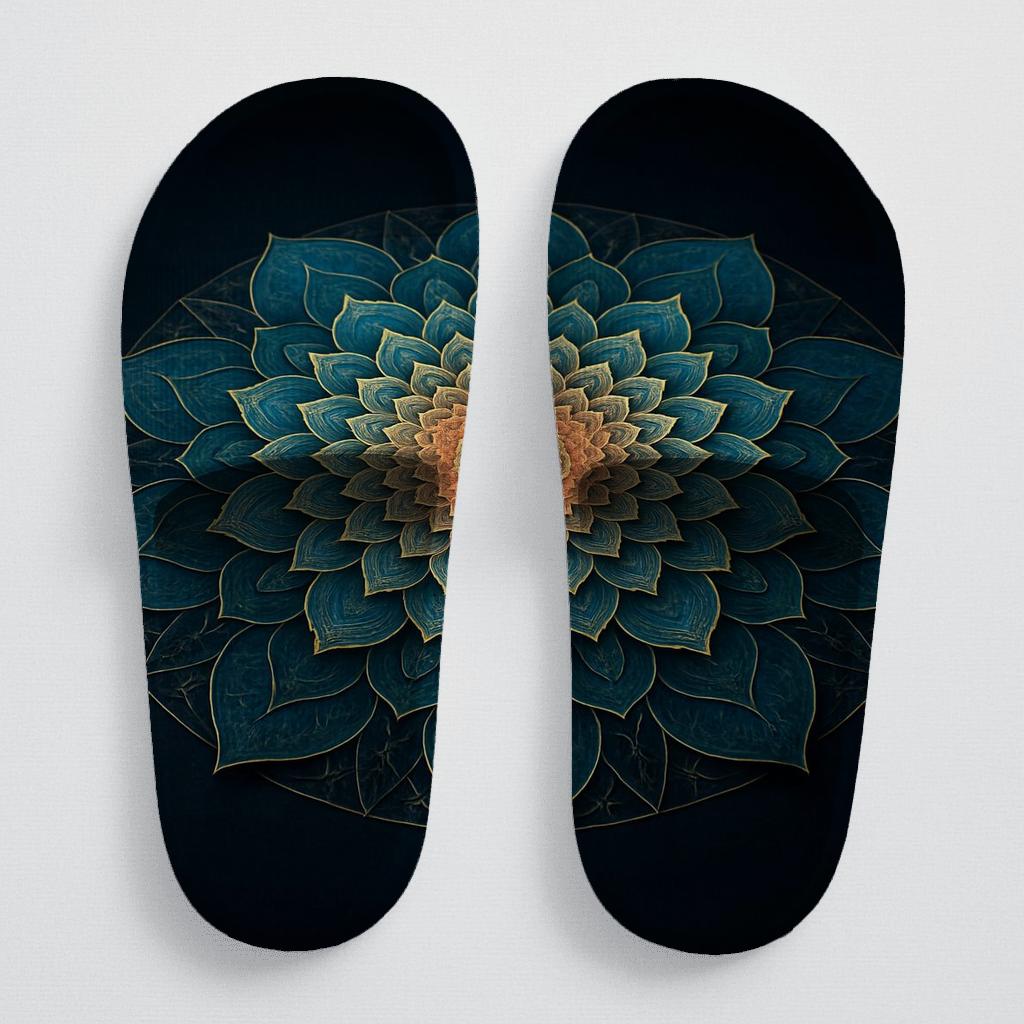 Fractal Petal Constellation unique printed slides