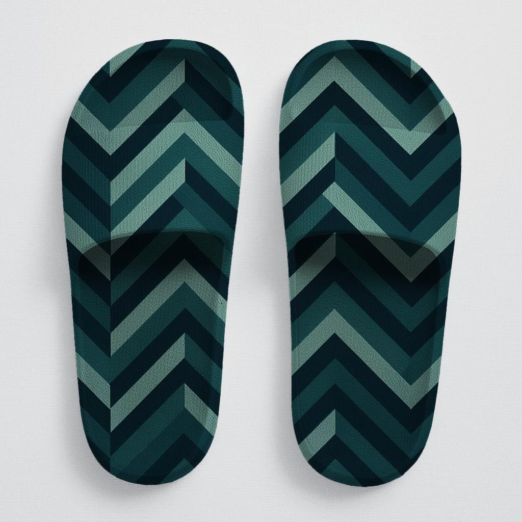 Moire Chevron Matrix designer logo slides