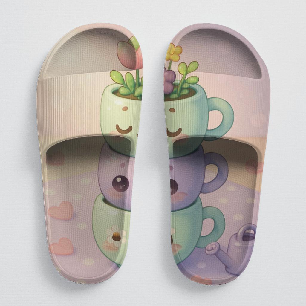 Teacup Kitty Garden designer logo slides