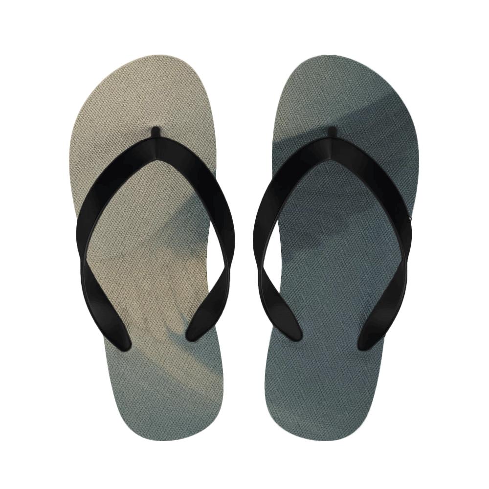 Silent Wing Reverie custom slippers