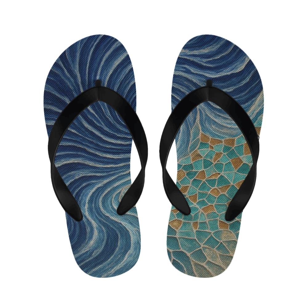 Vortex Ripple Lattice stylish house slippers
