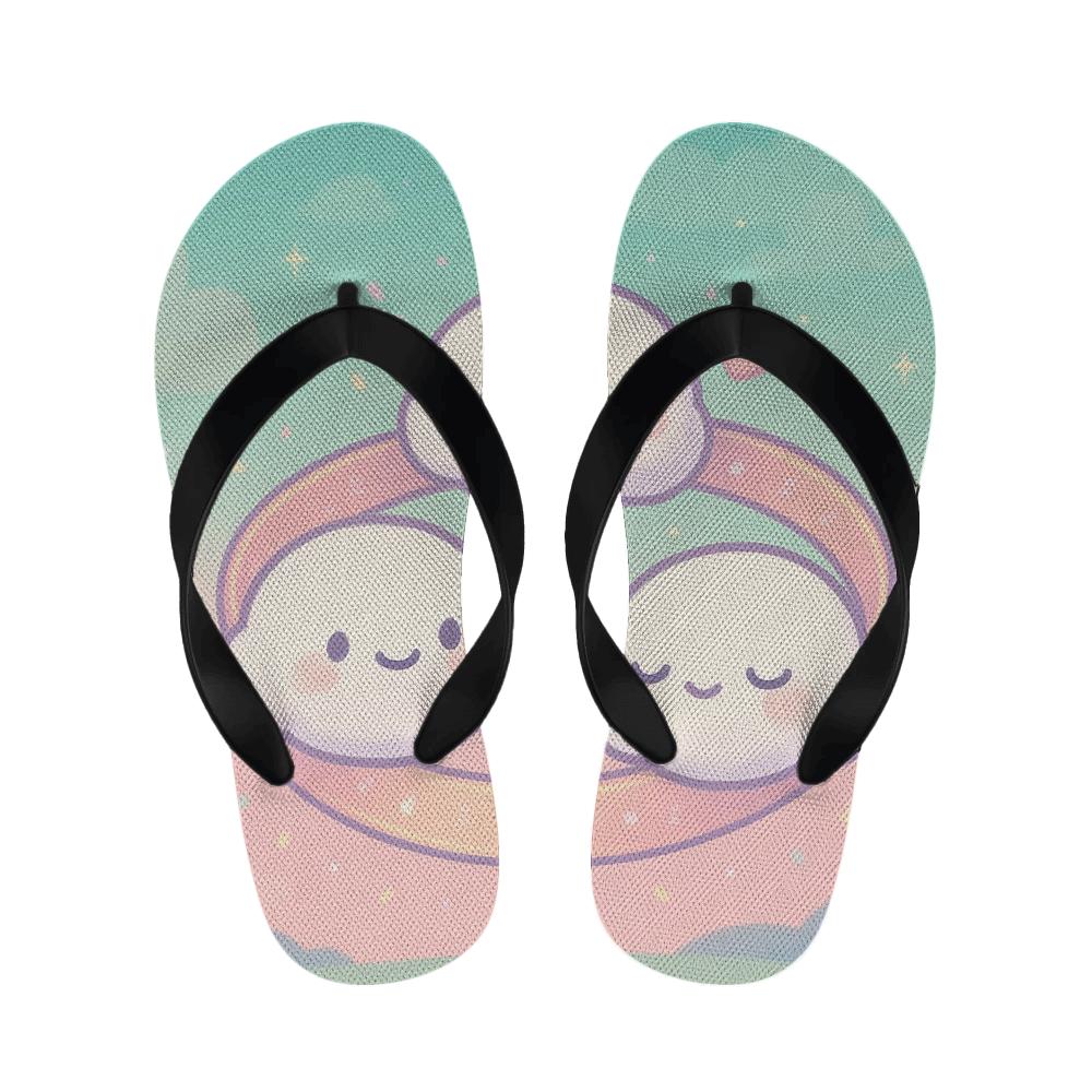 Mochi Cloud Carousel warm fleece slippers