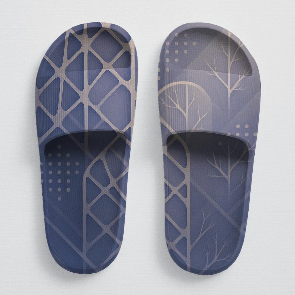 Vein Lattice Cascade designer logo slides