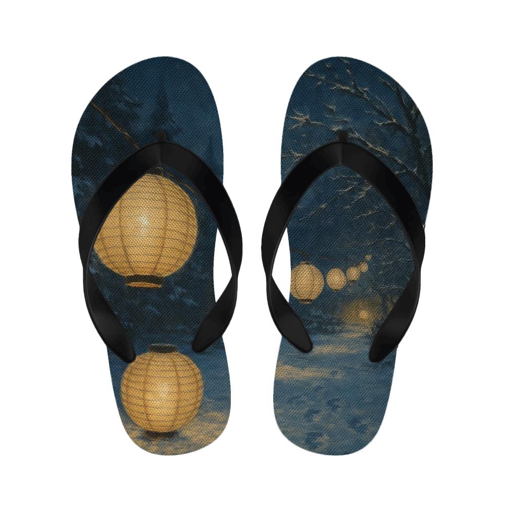 Midwinter Lantern Waltz stylish house slippers