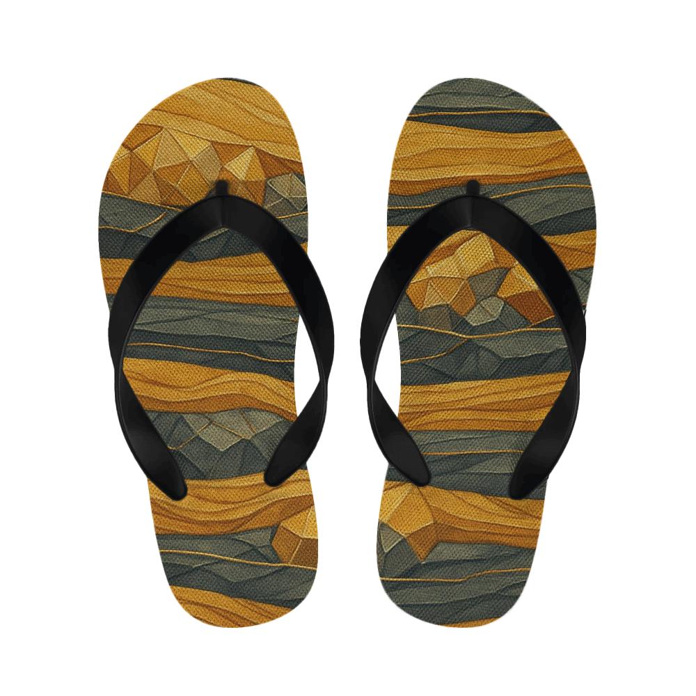 Veined Strata Tapestry stylish house slippers