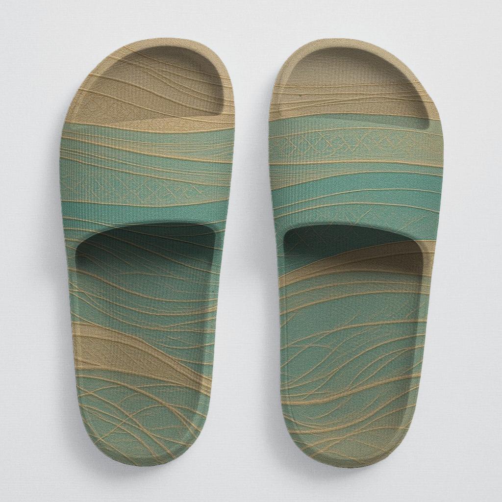 Strata Weave Array comfortable casual slides