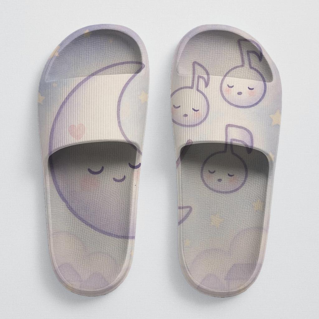 Mochi Moon Melody personalized slide sandals