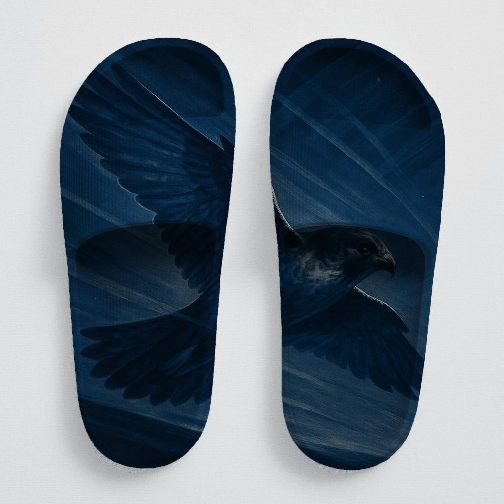 Hawk Wing Kinetic Flow sporty rubber slides