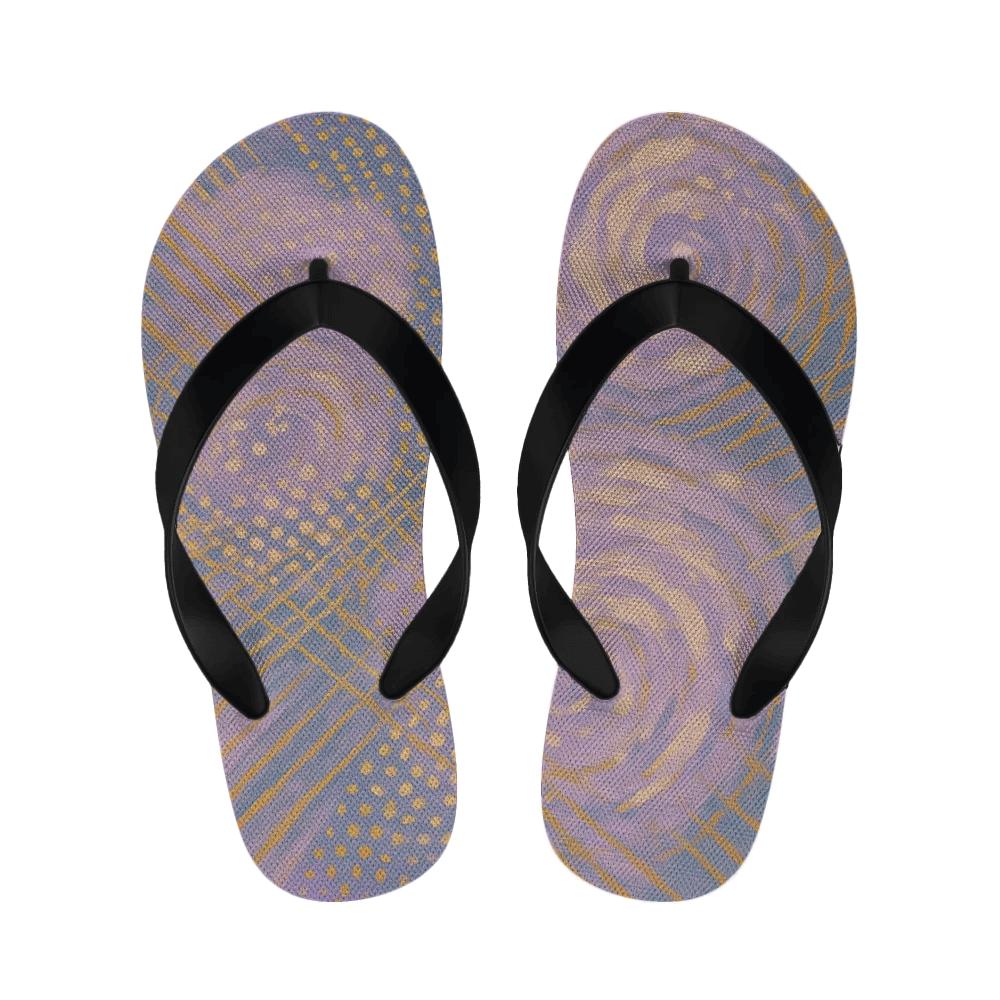 Petal Spiral Matrix soft sole slippers