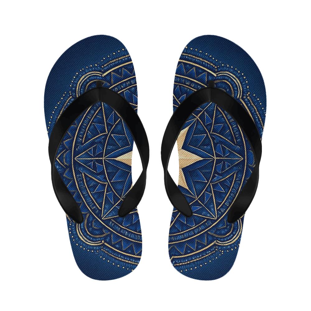 Radiant Mosaic Axis personalized cozy slippers