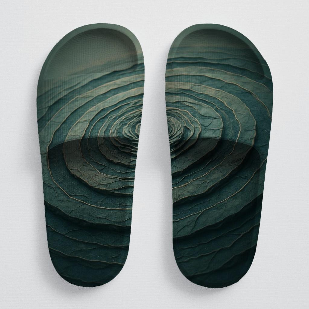 Strata Echo Mandala trendy summer slides