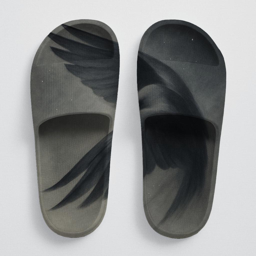 Silent Wing Embrace designer logo slides