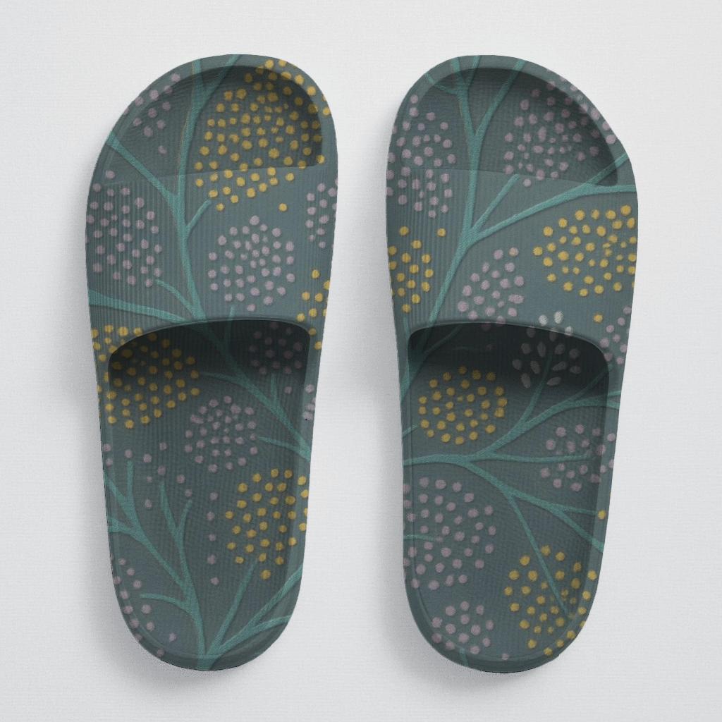 Vein Dot Mosaic unique printed slides