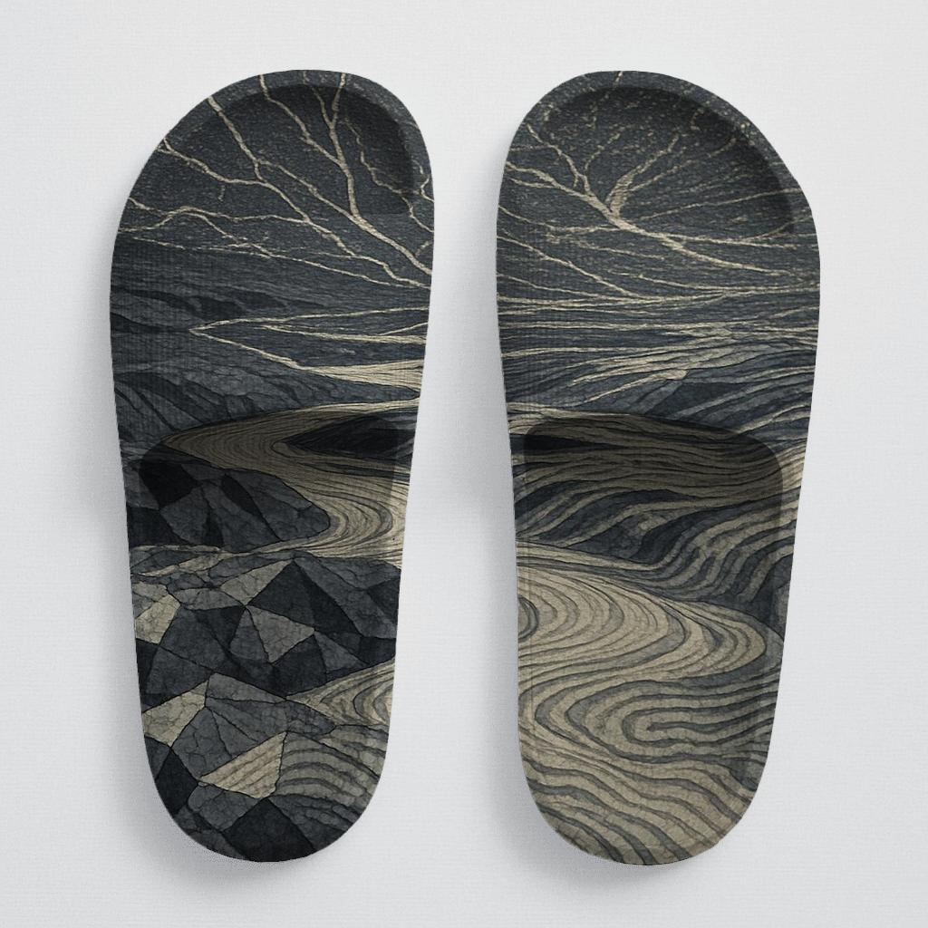 Vein And Ripple Mosaic unique printed slides